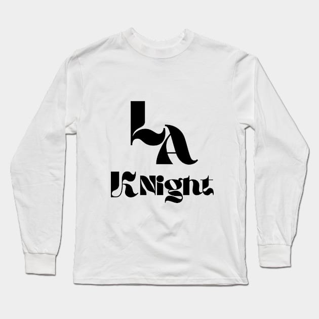 T-shirt LA Knight Vinatage, chemise LA Knight, chemise de lutte LA Knight, chemise de lutte, chemise tendance, T-shirt unisexe, sweat-shirt Long Sleeve T-Shirt by black lynx